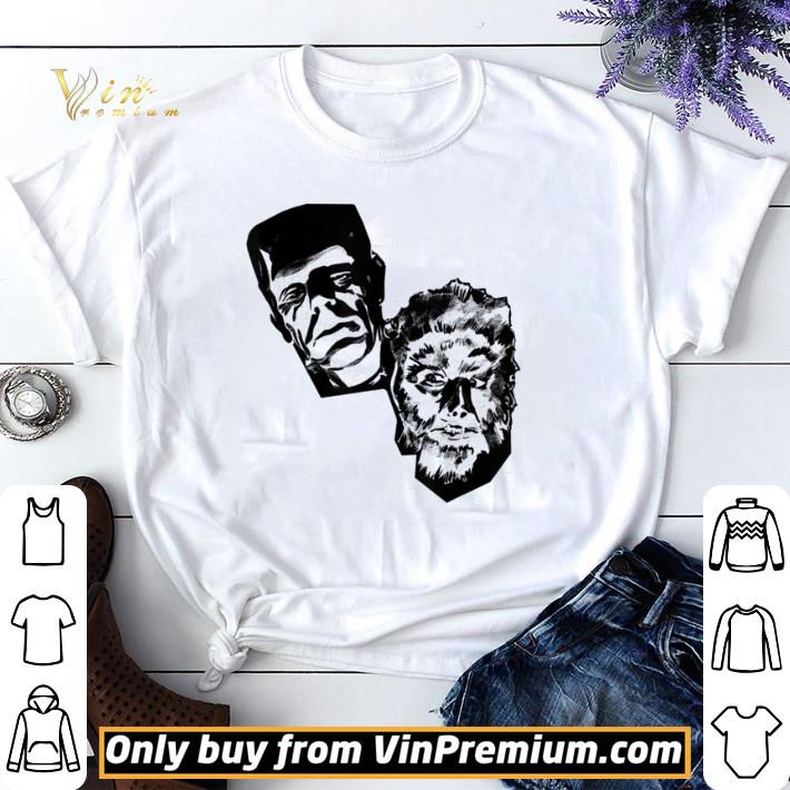Classic Halloween Monster Poster Horror Movie Werewolf shirt sweater
