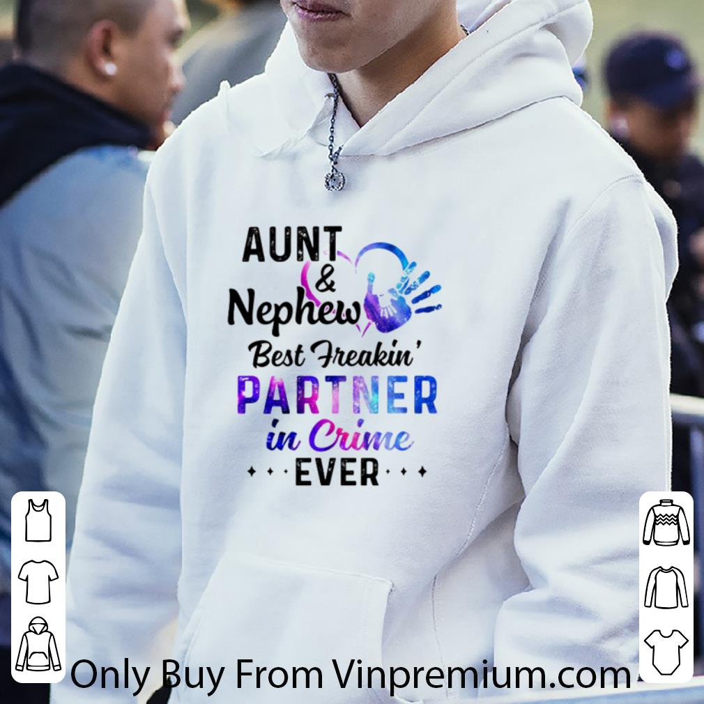 Nice Aunt And Nephew Best Freakin’ Partner In Crime Ever Handprints shirt 88bd9cde nice aunt and nephew best freakin partner in crime ever handprints shirt 4 - Nice Aunt And Nephew Best Freakin’ Partner In Crime Ever Handprints shirt