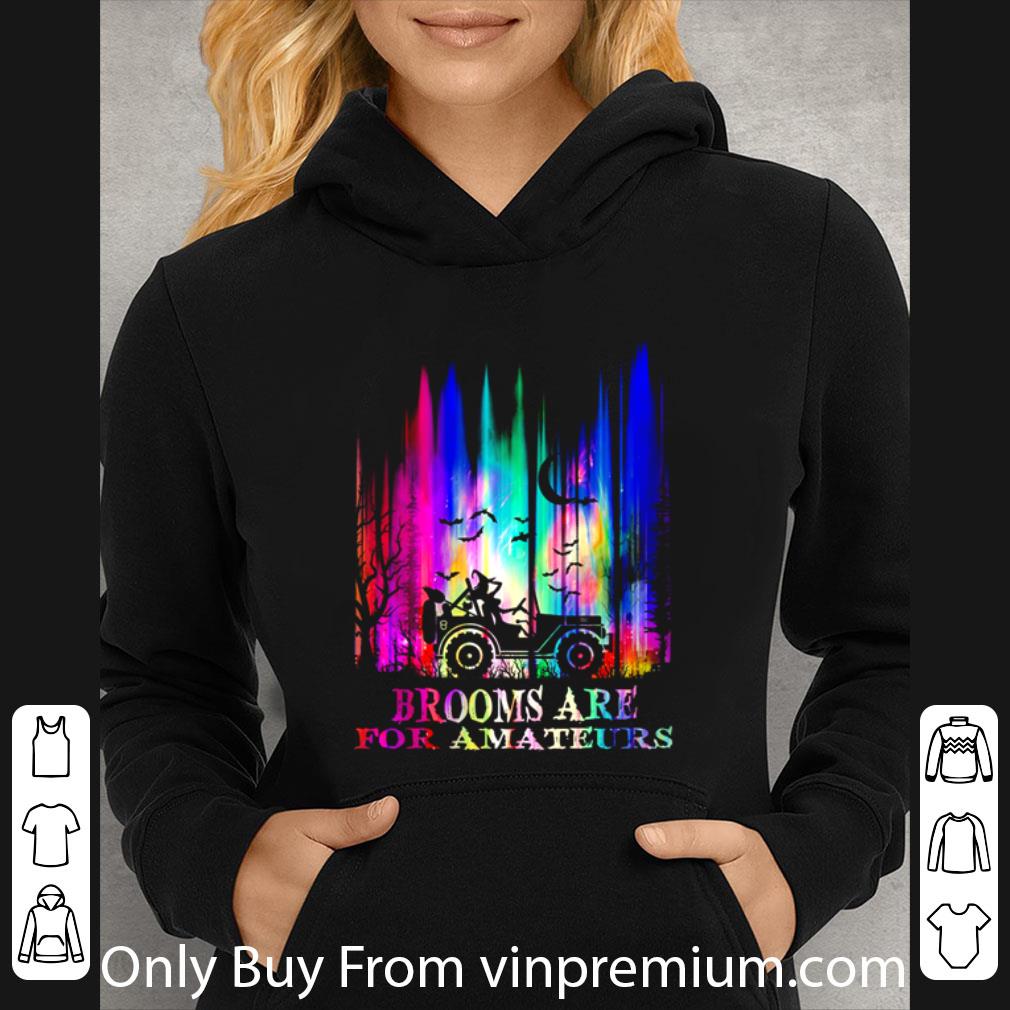 8dc4c8cc original witch riding jeep brooms are for amateurs halloween shirt 4 - Original Witch Riding Jeep Brooms Are For Amateurs Halloween shirt