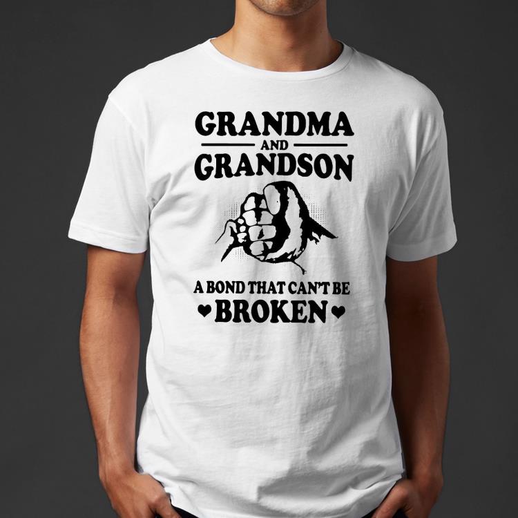 9b34c3d6 grandma and grandson a bond that can t be broken shirt 4 - Grandma And Grandson A Bond That Can’t Be Broken Shirt