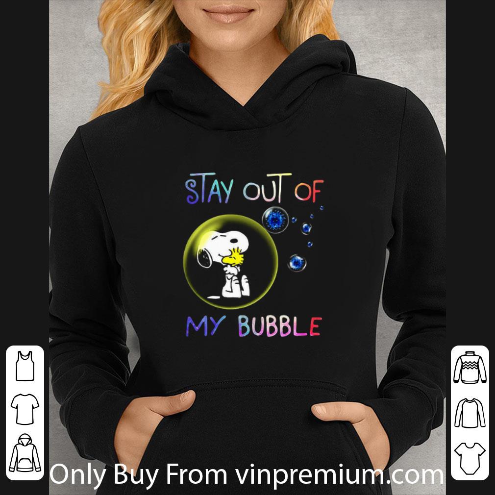 a6fa56dd original snoopy and woodstock stay out of my bubble covid 19 shirt 4 - Original Snoopy And Woodstock Stay Out Of My Bubble Covid-19 shirt