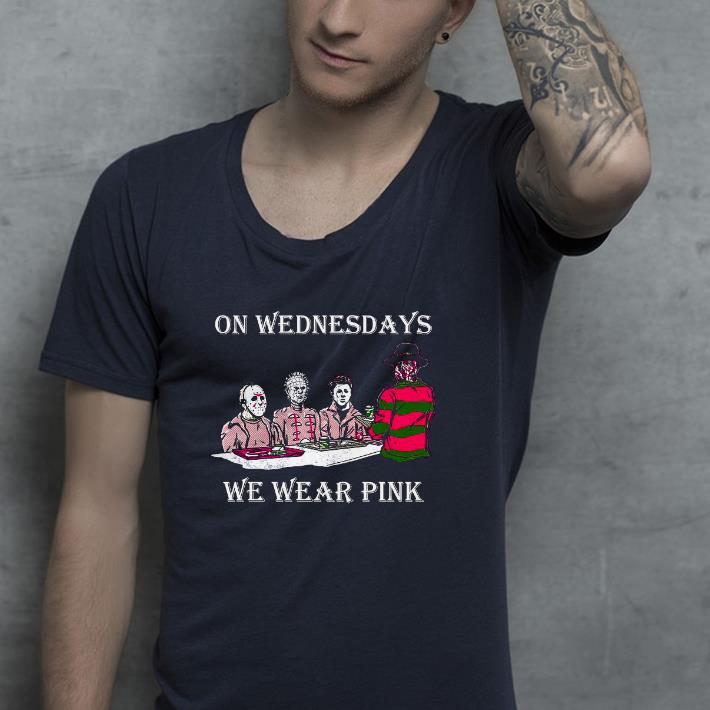 Nice Horror Michael Myers On Wednesdays We Wear Pink Shirt a7e104d9 nice horror michael myers on wednesdays we wear pink shirt 4 - Nice Horror Michael Myers On Wednesdays We Wear Pink Shirt
