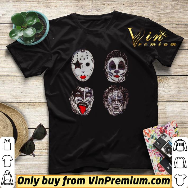 b1f0dd06 premium kiss horror characters shirt sweater 4 - Premium Kiss Horror characters shirt sweater