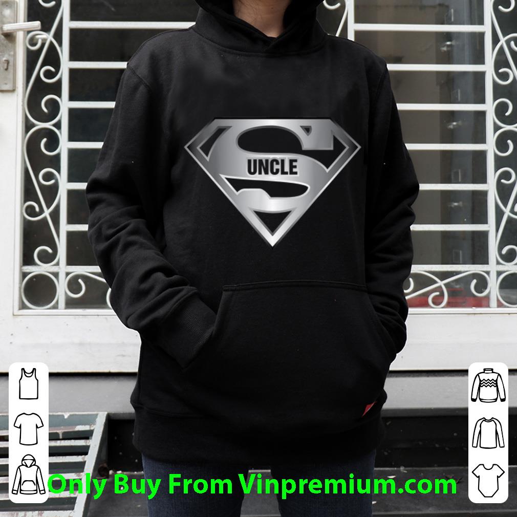 bf982c18 awesome uncle superman logo shirt 4 - Awesome Uncle Superman Logo shirt