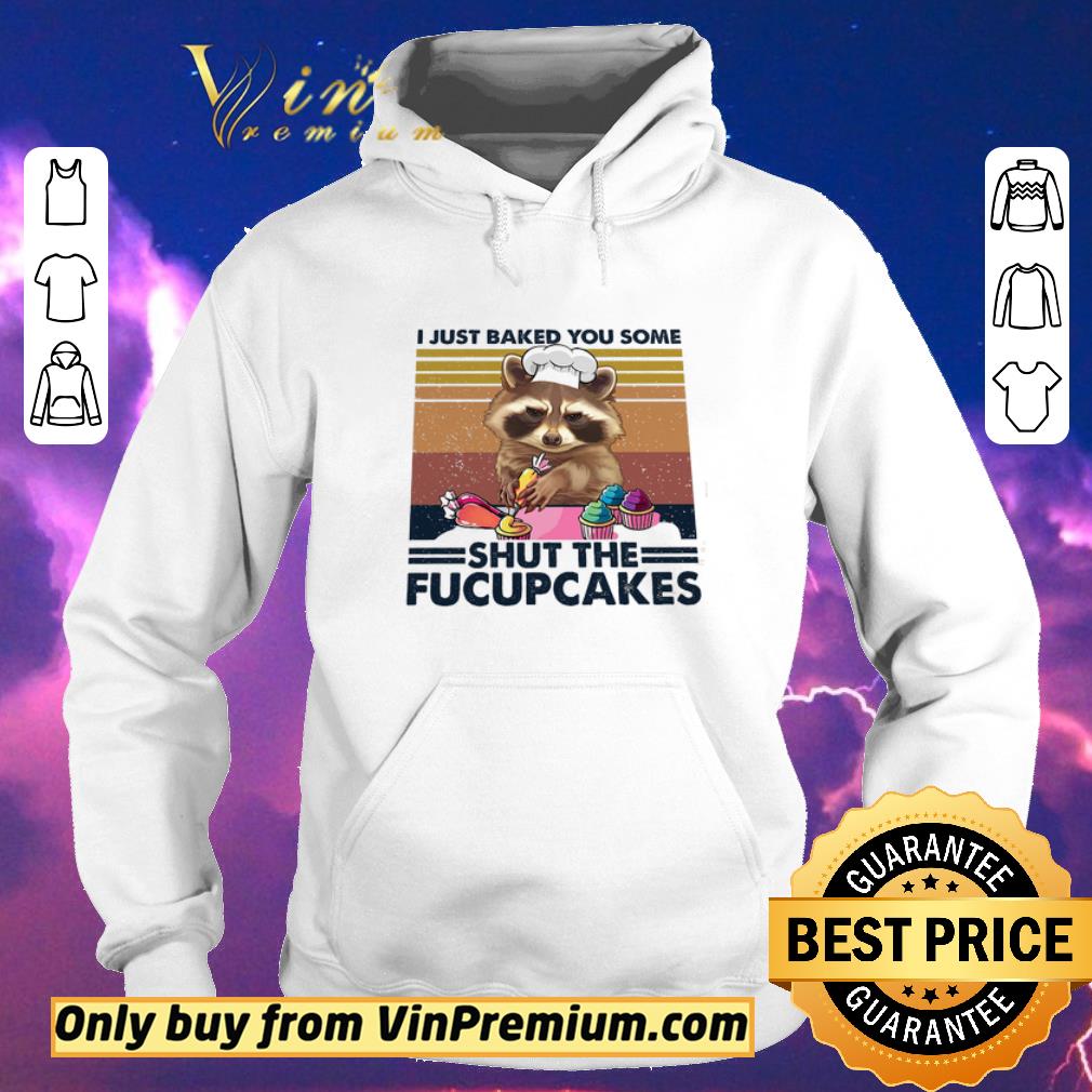 c4844856 awesome retro navy raccoon i just baked you some shut the fucupcakes vintage shirt sweater 4 - Awesome Retro Navy Raccoon I Just Baked You Some Shut The Fucupcakes Vintage shirt sweater