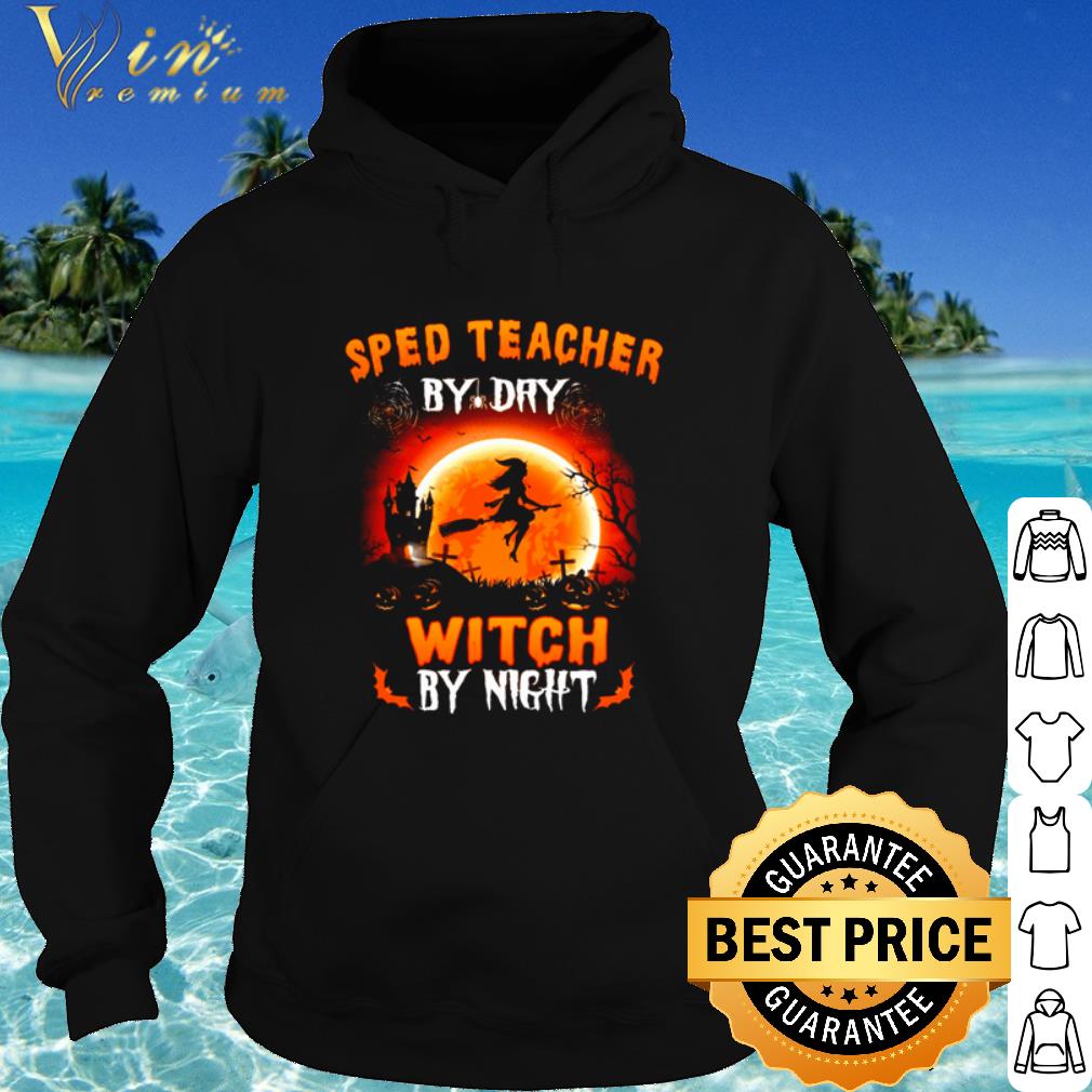 Official Halloween Sped Teacher by day Witch by night shirt 0cc619b2 official halloween sped teacher by day witch by night shirt 4 - Official Halloween Sped Teacher by day Witch by night shirt