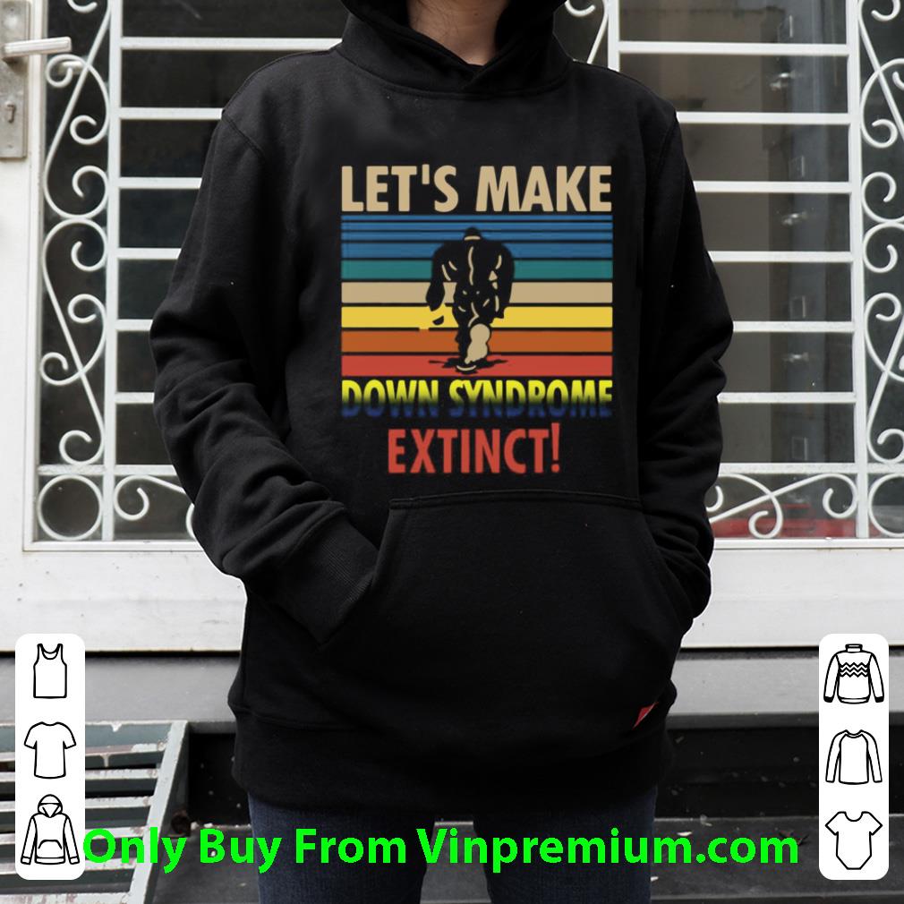 134bfc66 awesome emmanuel partner let s make down syndrome extinct bigfoot vintage shirt 4 - Awesome Emmanuel Partner Let’s Make Down Syndrome Extinct Bigfoot Vintage shirt