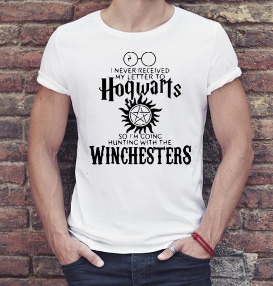 21c65bc0 nice supernatural i never received my letter to hogwarts so i m hunting with winchesters shirt 4 - Nice Supernatural I Never Received My Letter To Hogwarts So I’m Hunting With Winchesters Shirt