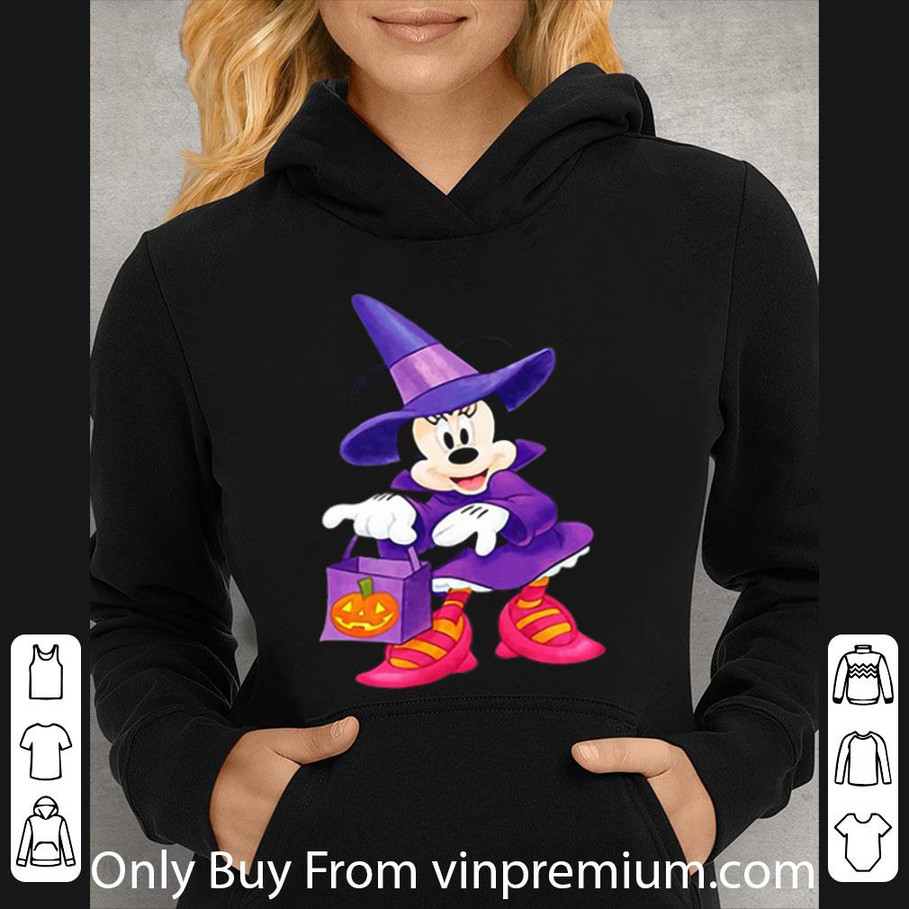 222fb91f premium disney minnie mouse trick or treating halloween shirt 4 - Premium Disney Minnie Mouse Trick Or Treating Halloween shirt