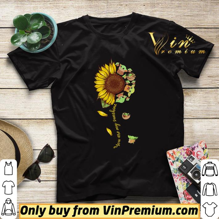 25b6254f original baby yoda sunflower you are my sunshine shirt sweater 4 - Original Baby Yoda Sunflower You are my sunshine shirt sweater