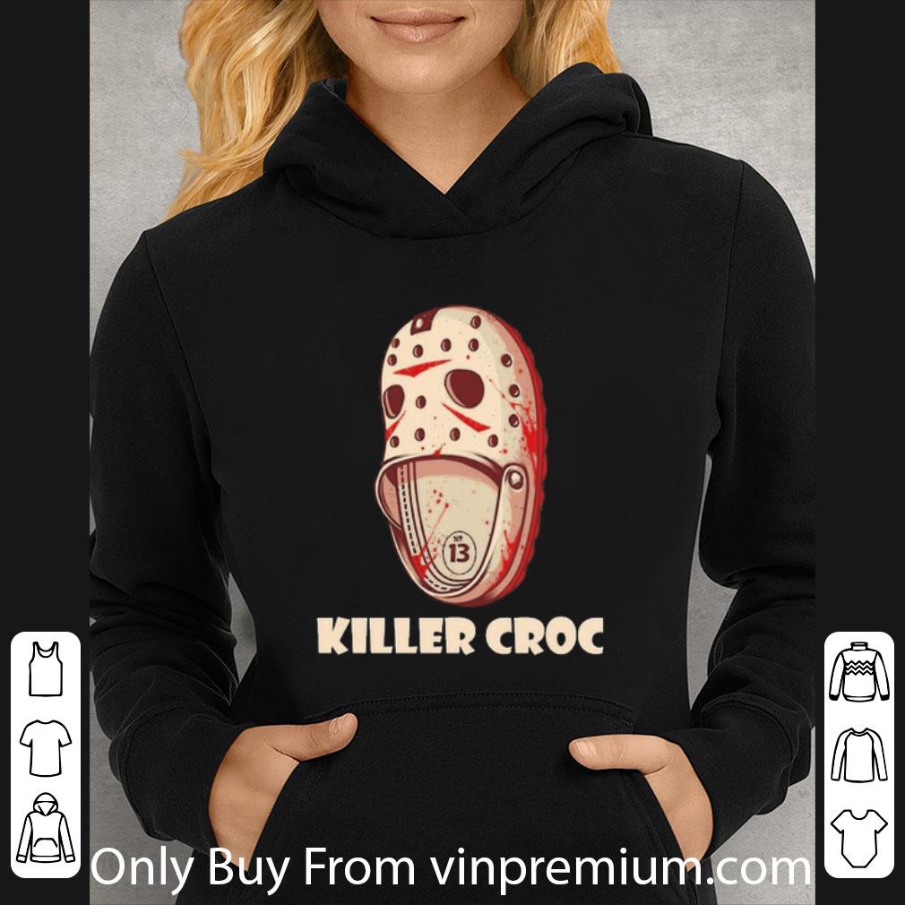 25ccee51 premium jason voorhees killer croc shirt 4 - Premium Jason Voorhees Killer Croc shirt