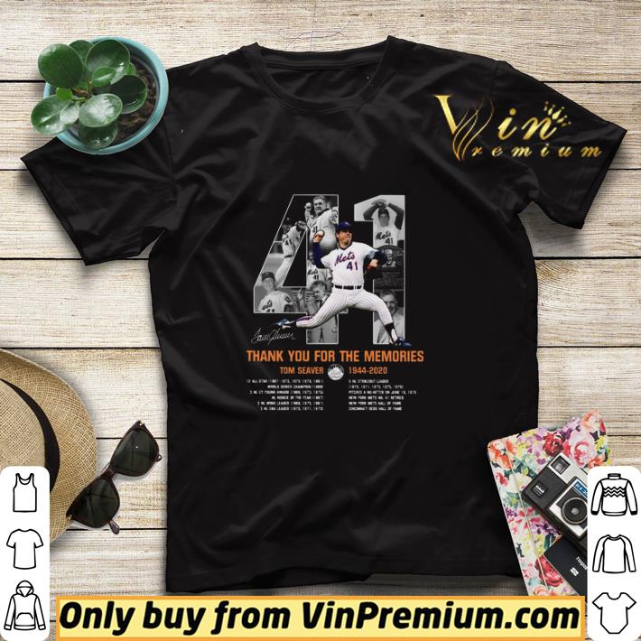 3b2f13d0 official 41 tom seaver 1944 2020 signature thank you for the memories shirt sweater 4 - Official 41 Tom Seaver 1944 2020 Signature Thank You For The Memories shirt sweater