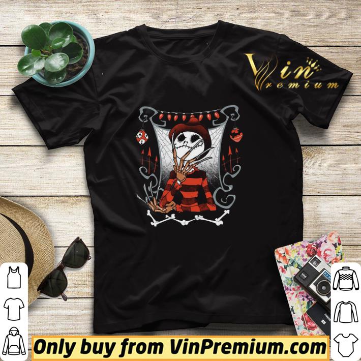 Awesome Jack Skellington Of Nightmare Freddy Krueger Of Horror Happy Halloween shirt sweater 3cc3c52c awesome jack skellington of nightmare freddy krueger of horror happy halloween shirt sweater 4 - Awesome Jack Skellington Of Nightmare Freddy Krueger Of Horror Happy Halloween shirt sweater
