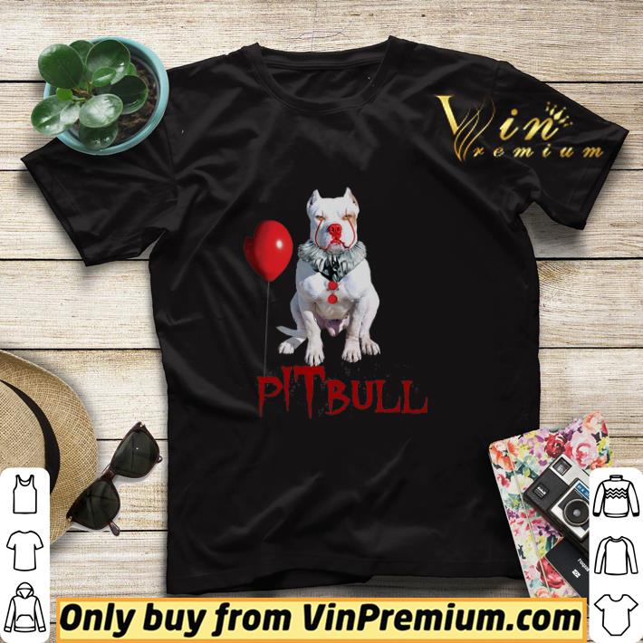 41e2d7b3 nice pitbull pennywise stephen king it happy halloween shirt sweater 4 - Nice Pitbull Pennywise Stephen King IT Happy Halloween shirt sweater