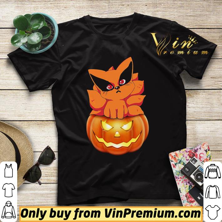 48718c02 nice halloween kurama naruto pumpkin shirt sweater 4 - Nice Halloween Kurama Naruto pumpkin shirt sweater