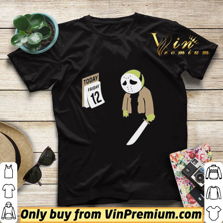 4c0db352 funny halloween jason voorhees holding knife today friday 12 shirt 4 - Funny Halloween jason voorhees holding knife today friday 12 shirt