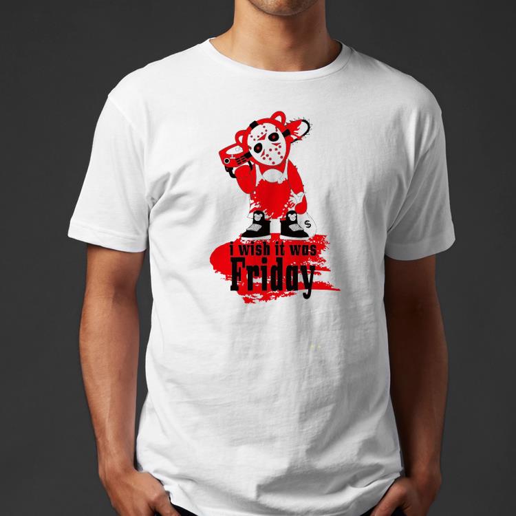 5b5789df nice jason voorhees i wish it was friday halloween shirt 4 - Nice Jason Voorhees I wish it was Friday Halloween Shirt