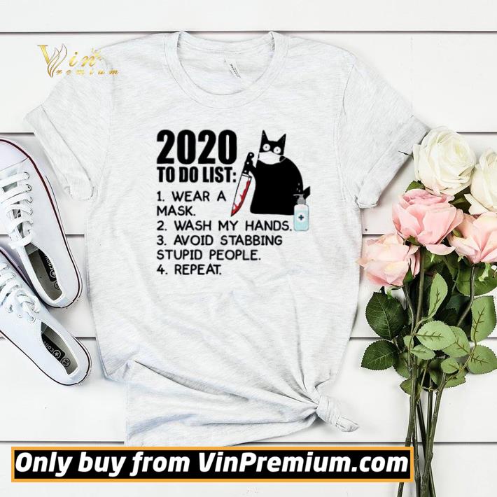 6e3be6df original black cat 2020 to do lidt wear a mask wash my hands aboid stabbing shirt sweater 4 - Original Black cat 2020 to do lidt wear a mask wash my hands aboid stabbing shirt sweater