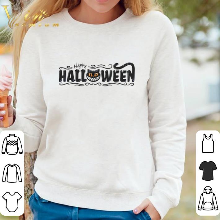 77d9be97 original black cat pumpkin face shirt sweater 4 - Original Black Cat Pumpkin Face shirt sweater
