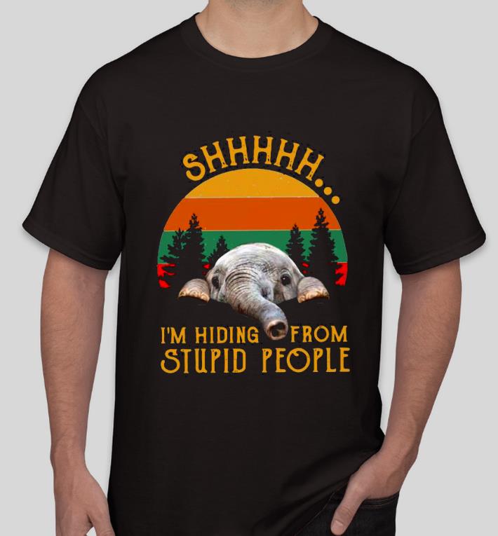 Nice Elephant I’m Hiding From Stupid People Vintage Shirt 88547ca5 nice elephant i m hiding from stupid people vintage shirt 4 - Nice Elephant I’m Hiding From Stupid People Vintage Shirt