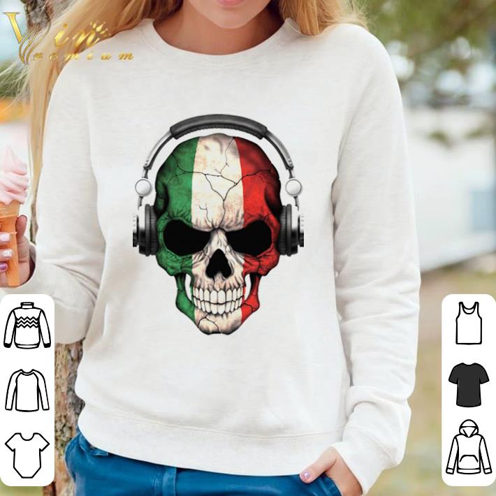 8a8a7a73 awesome dj skull with italian flag dia de los muertos day of the dead shirt 4 - Awesome Dj Skull With Italian Flag Dia De Los Muertos Day Of The Dead shirt