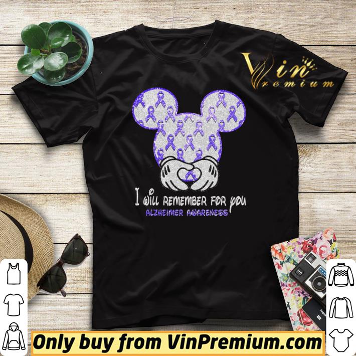 9798d16e funny mickey mouse i will remember for you alzheimer awareness shirt sweater 4 - Funny Mickey mouse I will remember for you alzheimer awareness shirt sweater