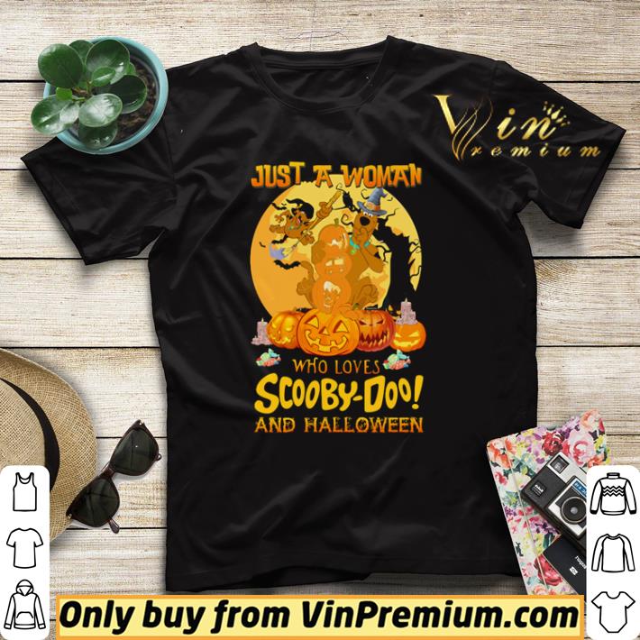 Funny Just a woman who loves Scooby-Doo and Halloween shirt sweater 9ece2684 funny just a woman who loves scooby doo and halloween shirt sweater 4 - Funny Just a woman who loves Scooby-Doo and Halloween shirt sweater