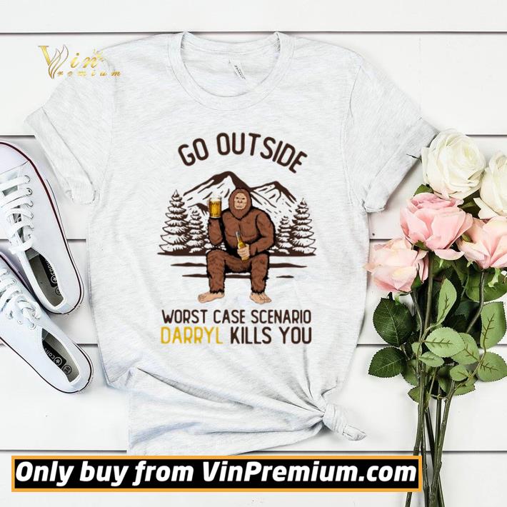 a55de44b official bigfoot go outside worst case scenario daryl kills you tee shirt sweater 4 - Official Bigfoot go outside worst case scenario Daryl kills you tee shirt sweater