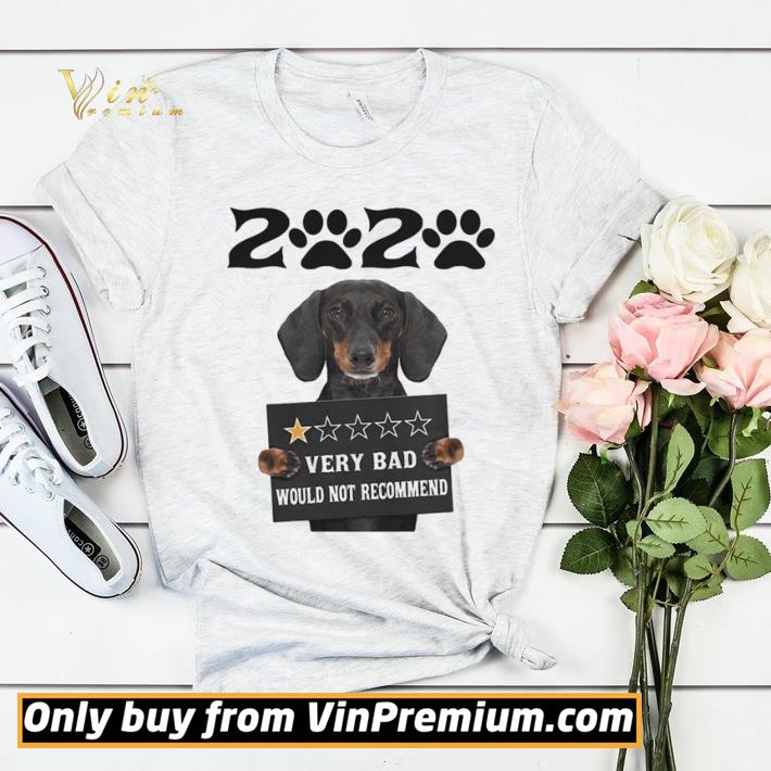 aa43e2ca awesome 2020 very bad would not recommend 1 star paw dachshund shirt sweater 4 - Awesome 2020 very bad would not recommend 1 star paw dachshund shirt sweater