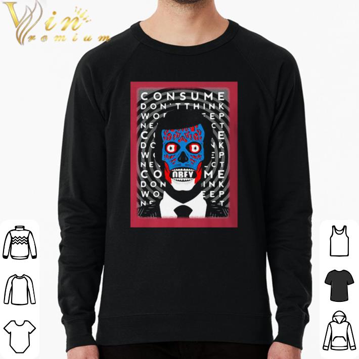 abdf2aed nice skull consume don t think shirt sweater 4 - Nice Skull Consume Don’t Think shirt sweater