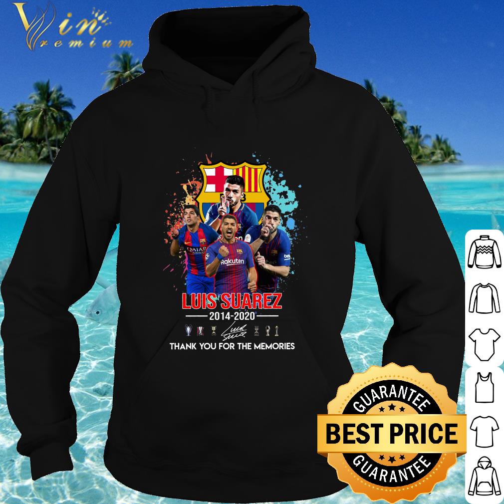 b54d138d official luis suarez 2014 2020 thank you for the memories shirt 4 - Official Luis Suarez 2014 2020 thank you for the memories shirt