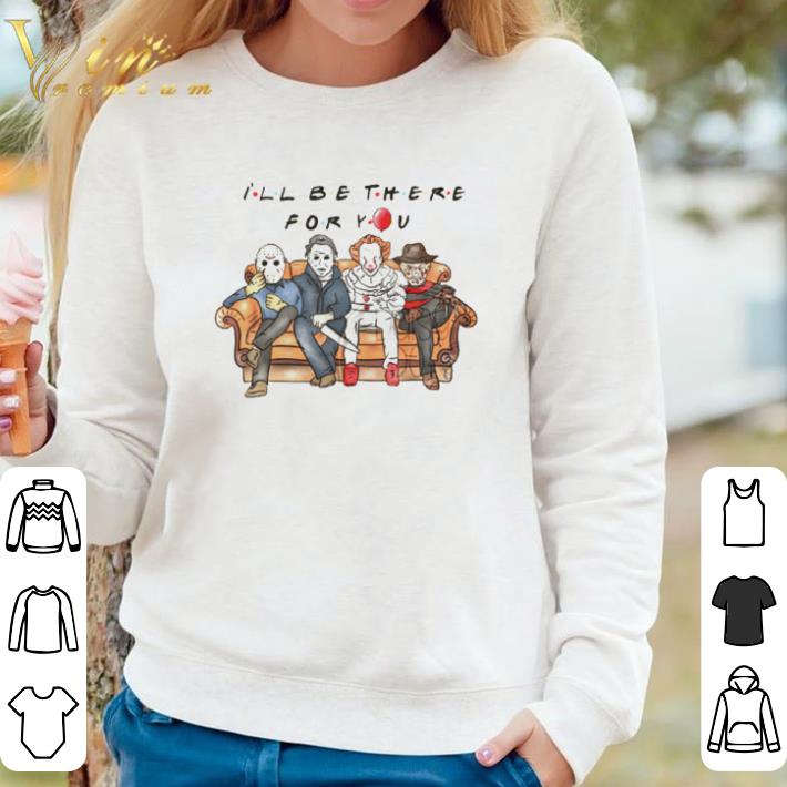 c4db2055 awesome horror characters chibi friends tv show i ll be there for you shirt sweater 4 - Awesome Horror characters chibi Friends TV Show I’ll be there for you shirt sweater