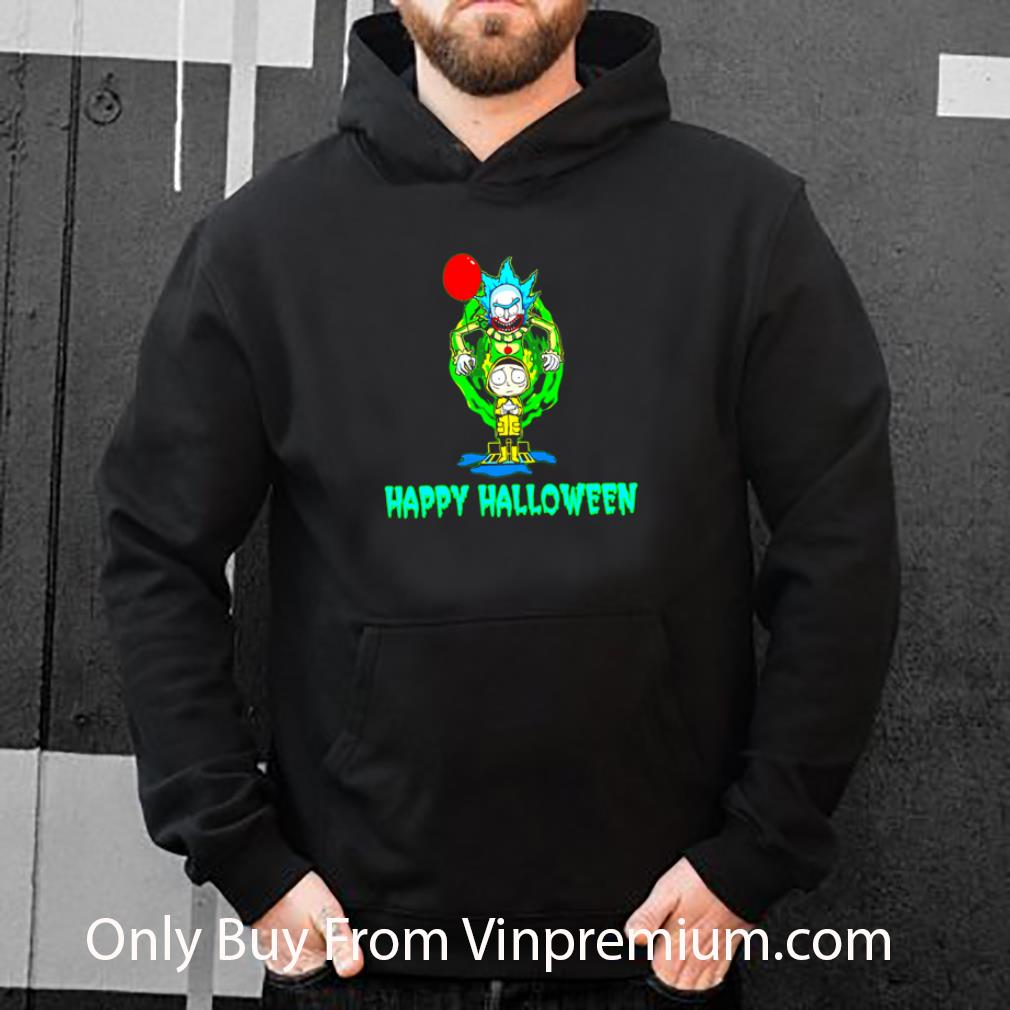 Official Pennywise Rick Sanchez And Morty Happy Halloween shirt d5cb5499 official pennywise rick sanchez and morty happy halloween shirt 4 - Official Pennywise Rick Sanchez And Morty Happy Halloween shirt
