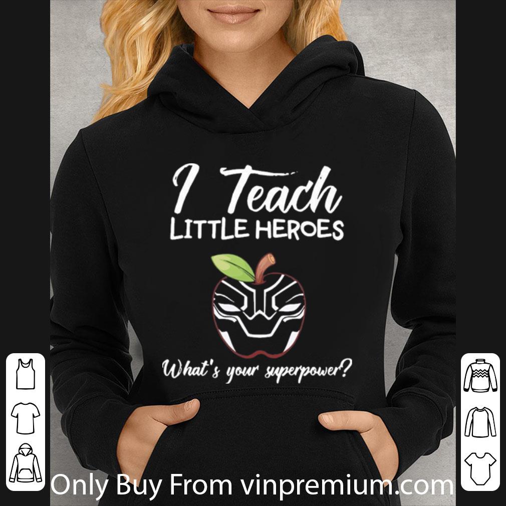 Nice I Teach Little Heroes Black Panther shirt ef8487fc nice i teach little heroes black panther shirt 4 - Nice I Teach Little Heroes Black Panther shirt