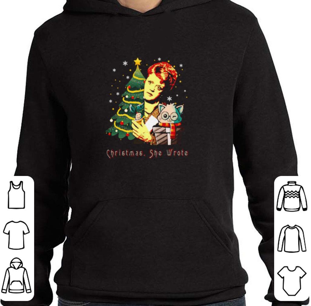 Pretty Jessica Fletcher Cat Christmas she wrote shirt 0e531caa pretty jessica fletcher cat christmas she wrote shirt 4 - Pretty Jessica Fletcher Cat Christmas she wrote shirt