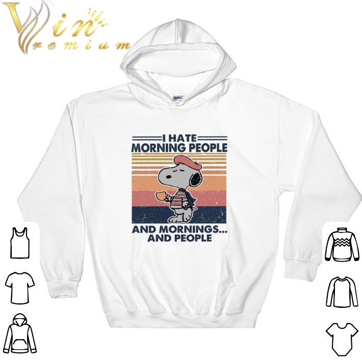 11a4cff5 awesome snoopy i hate morning people and mornings and people vintage tshirt 4 - Awesome Snoopy I Hate Morning People And Mornings And People Vintage tshirt