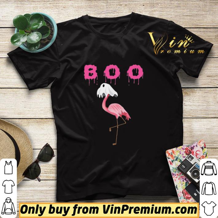 2847b159 premium flamingo boo ghost halloween shirt sweater 4 - Premium Flamingo Boo Ghost Halloween shirt sweater