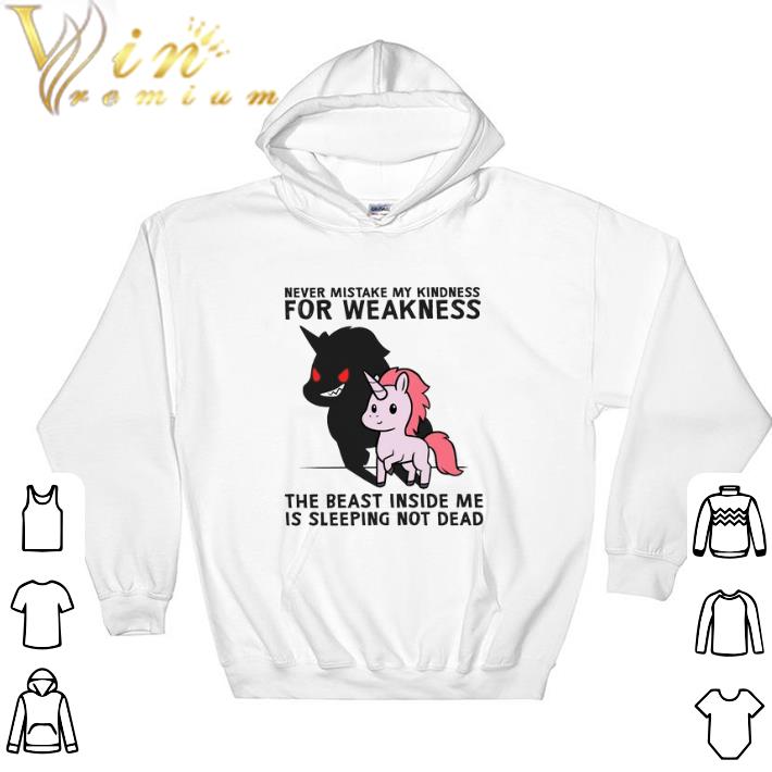 7dc3ab47 hot unicorn never mistake my kindness for weakness the beast inside me is sleeping tshirt 4 - Hot Unicorn Never Mistake My Kindness For Weakness The Beast Inside Me Is Sleeping tshirt