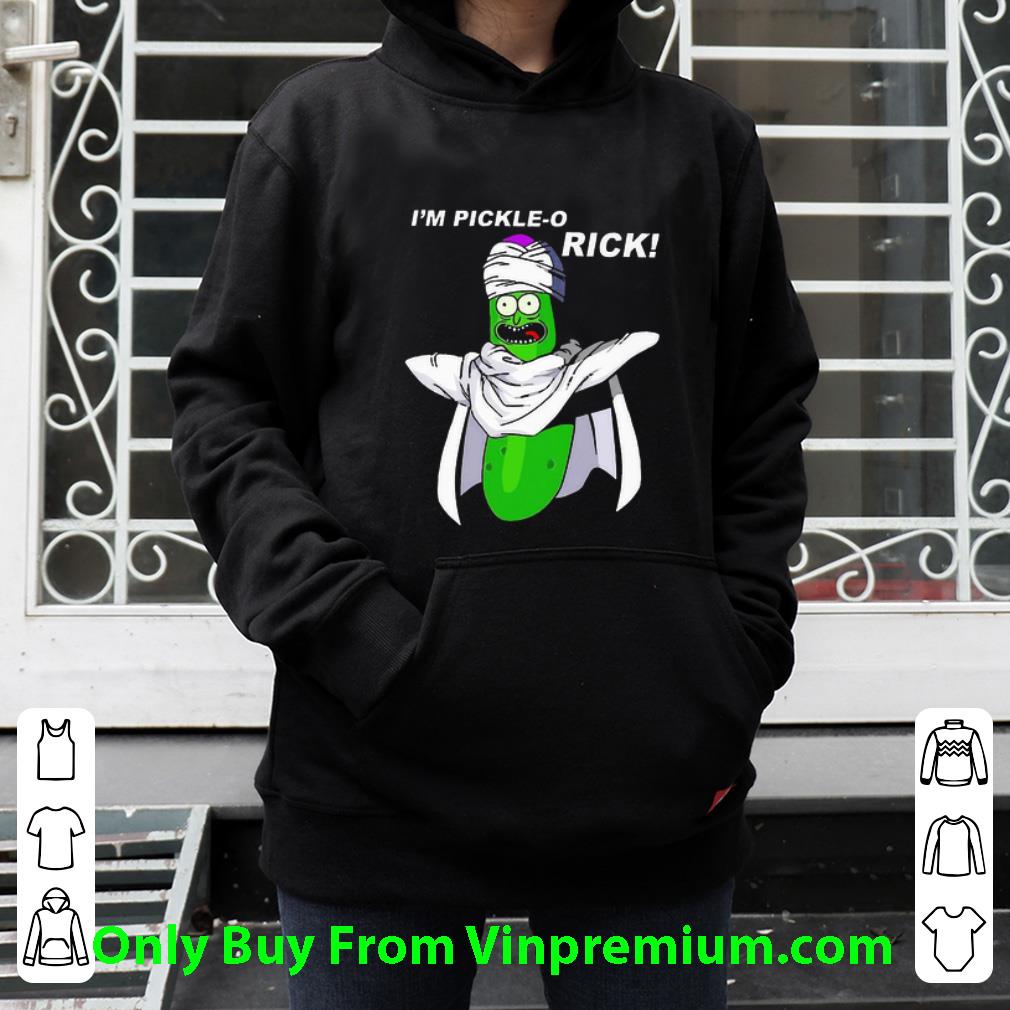 7ed84743 awesome picolo i m pickle o rick shirt 4 - Awesome Picolo I’m Pickle-o Rick shirt