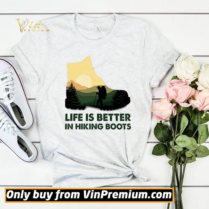 8cfa65f8 life is better in hiking boots shirt sweater 4 - Life Is Better In Hiking Boots shirt sweater