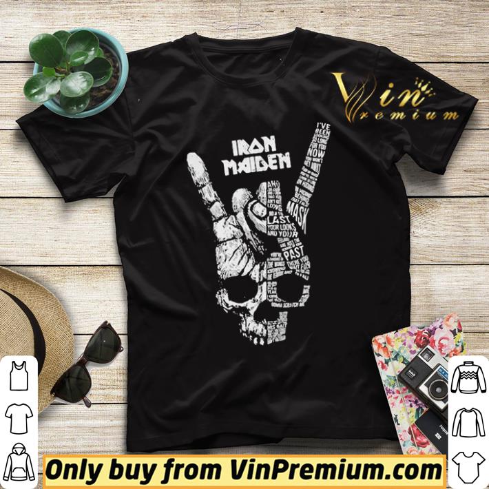 cd6b1a46 nice skull hand iron maiden vintage shirt sweater 4 - Nice Skull hand iron maiden vintage shirt sweater