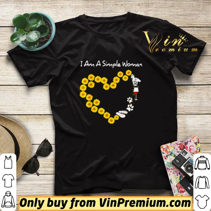 I am a simple woman I like sunflower horse wine dog and flip flop shirt sweater 3f0e6400 i am a simple woman i like sunflower horse wine dog and flip flop shirt sweater 4 - I am a simple woman I like sunflower horse wine dog and flip flop shirt sweater