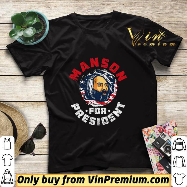 8ab4c7c2 manson for president shirt sweater 4 - Manson For President shirt sweater