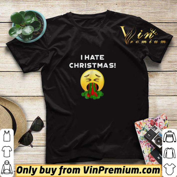 I Hate Christmas Puke Emoji shirt sweater 9cabf3cd i hate christmas puke emoji shirt sweater 4 - I Hate Christmas Puke Emoji shirt sweater