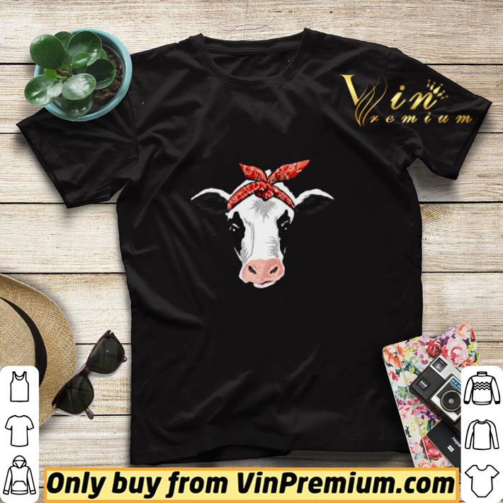 db5bee0a cow head with bandana shirt sweater 4 - Cow Head With Bandana shirt sweater
