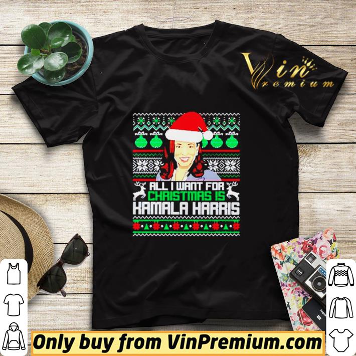 e43f9a3b all i want for christmas is kamala harris santa shirt sweater 4 - All I want for Christmas is Kamala Harris Santa shirt sweater