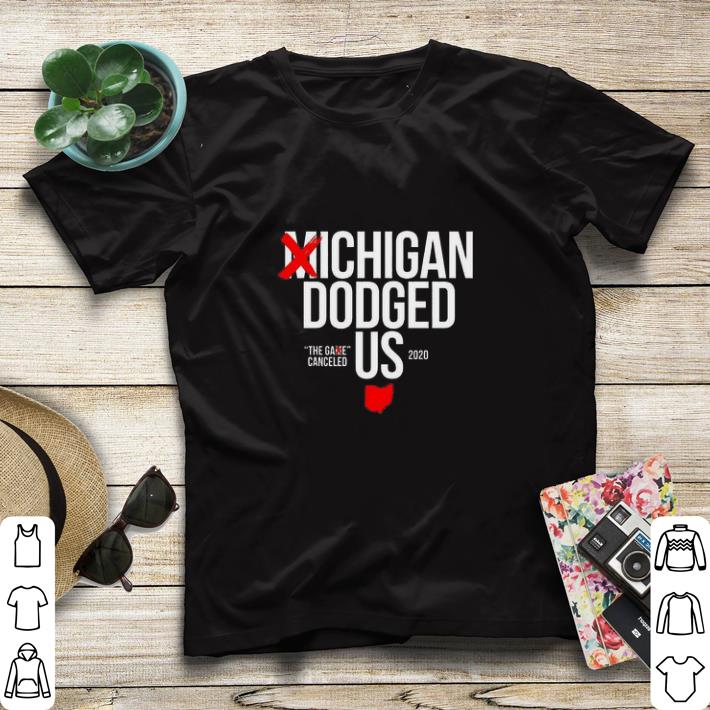 45b01993 awesome michigan dodged the game cancelled us 2020 shirt sweater 4 - Awesome Michigan Dodged the game cancelled Us 2020 shirt sweater