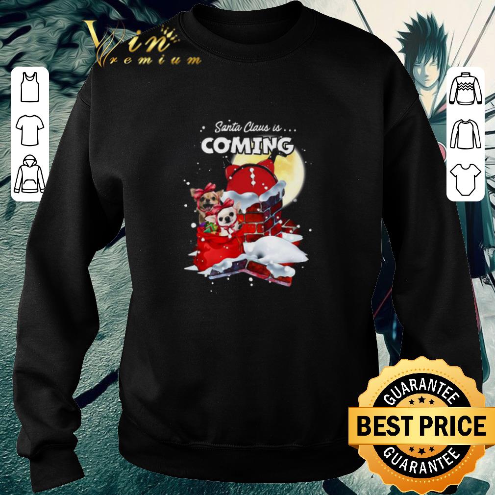 Nice Santa Claus Is Coming Chihuahua Christmas Sweater shirt 759d8e73 nice santa claus is coming chihuahua christmas sweater shirt 4 - Nice Santa Claus Is Coming Chihuahua Christmas Sweater shirt