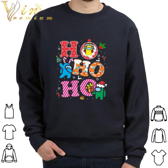 76b45fdd awesome imposter among us ho ho ho merry christmas tshirt sweatshirt 4 - Awesome Imposter Among Us Ho Ho Ho Merry Christmas tshirt sweatshirt