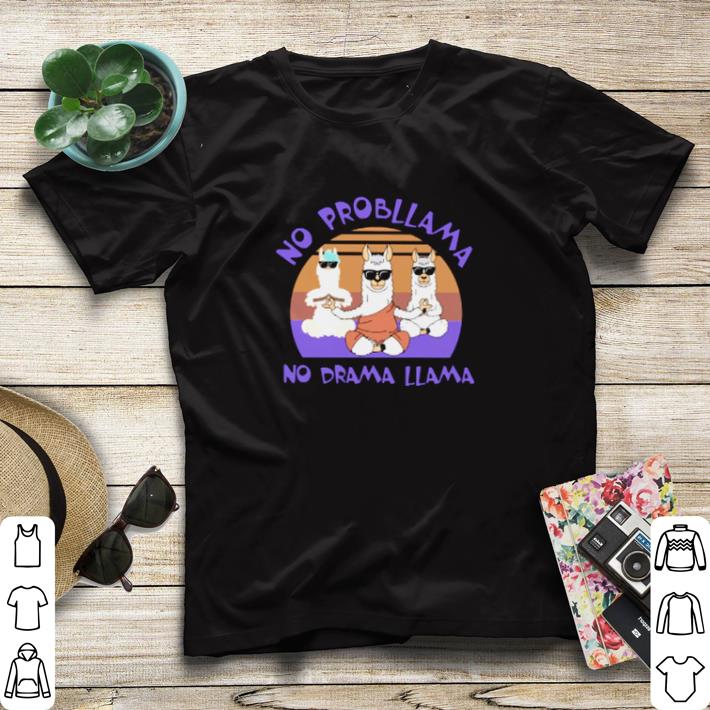 9b2c1b48 awesome no probllama no drama llama shirt sweater 4 - Awesome No probllama no drama llama shirt sweater